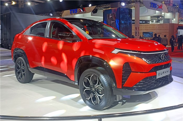 Tata Curvv front 3 quareter
