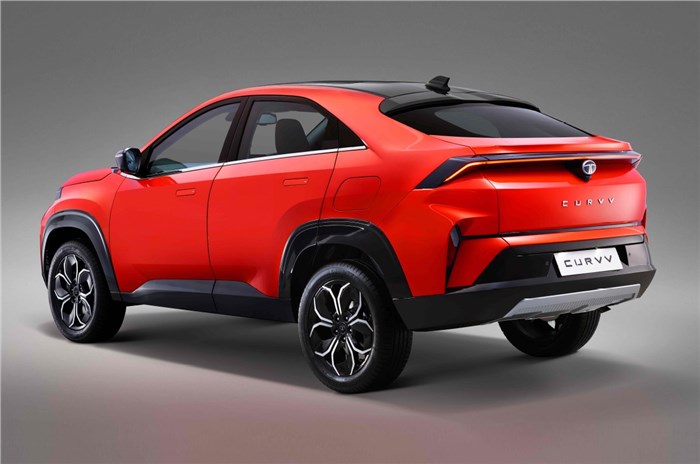 Tata Curvv Rear 3 Quarter