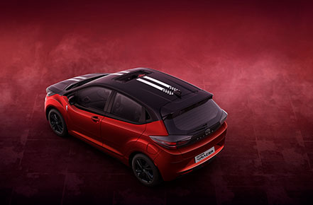 Tata Unveils Altroz Racer rear 3 quarter