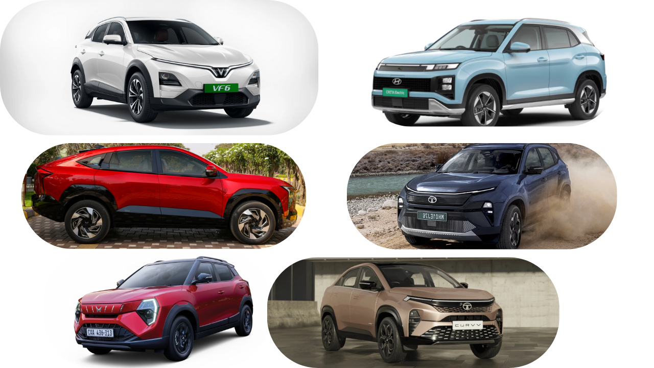 Top Electric SUVs Under ₹25 Lakh in India