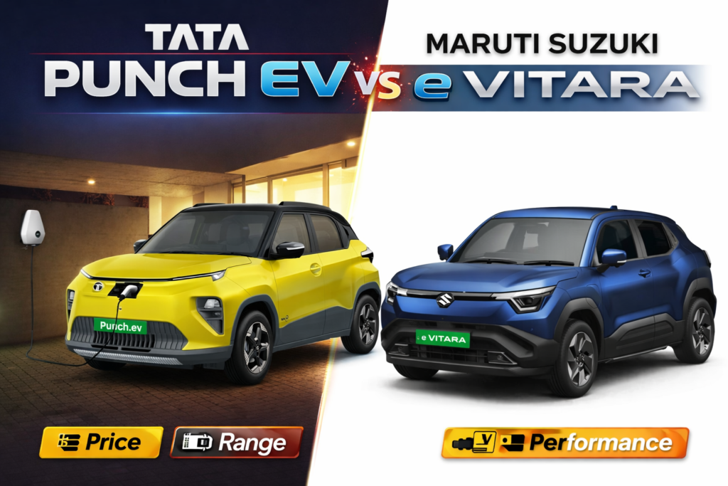 Tata Punch EV vs Maruti Suzuki e Vitara