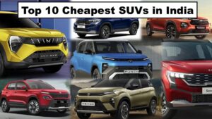 Top 10 Cheapest SUVs in India